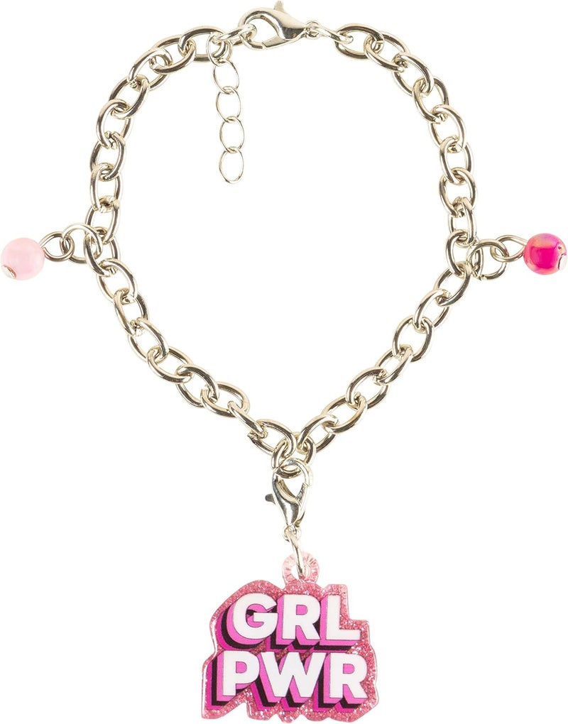 Luv Her Girls Add A Charm Box Set with 1 charm bracelet & 5 interchangeable charms - Ages 3+ - Image 3
